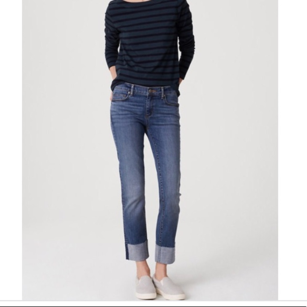 Loft cropped Jeans! Size 25/0